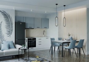 Кухонный гарнитур Ниагара 2550 (Стол. 26мм) в Пойковском - poikovskii.mebel24.online | фото 1