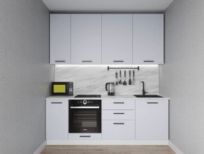 Кухонный гарнитур Смоки 2200 h950 (Стол. 26мм) в Пойковском - poikovskii.mebel24.online | фото