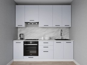 Кухонный гарнитур Смоки 3000 h950 (Стол. 26мм) в Пойковском - poikovskii.mebel24.online | фото 1