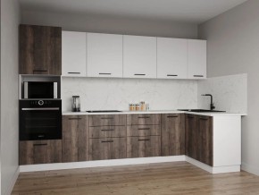 Кухонный гарнитур Старое Дерево 3200*1400 (Стол. 38мм) в Пойковском - poikovskii.mebel24.online | фото