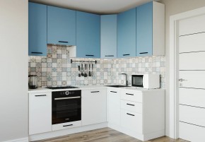 Кухонный гарнитур угловой Капри 2200х1600 h950 (Стол. 26мм) в Пойковском - poikovskii.mebel24.online | фото