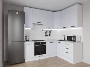 Кухонный гарнитур угловой Смоки 2200*1600 h950 (Стол. 26мм) в Пойковском - poikovskii.mebel24.online | фото