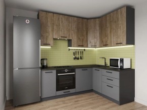 Кухонный гарнитур Умбра 2200*1600 h950 (Стол. 26мм) в Пойковском - poikovskii.mebel24.online | фото