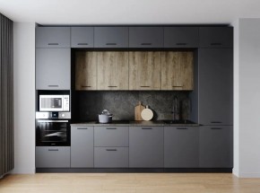 Кухонный гарнитур Умбра 3400 (Стол. 26мм) в Пойковском - poikovskii.mebel24.online | фото