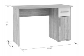 ЛАЙТ К2 Компьютерный стол в Пойковском - poikovskii.mebel24.online | фото 4