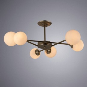 Люстра на штанге Arte Lamp Marco A2703PL-6SG в Пойковском - poikovskii.mebel24.online | фото 3