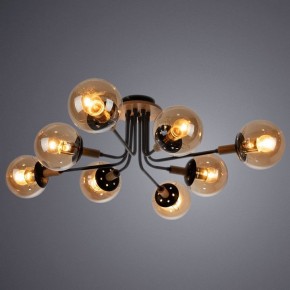 Люстра на штанге Arte Lamp Oxford A2716PL-8BK в Пойковском - poikovskii.mebel24.online | фото 2
