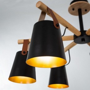 Люстра на штанге Arte Lamp Thomas A7032PL-6BK в Пойковском - poikovskii.mebel24.online | фото 3
