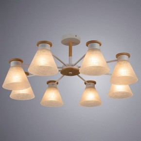 Люстра на штанге Arte Lamp Tyler A1031PL-8WH в Пойковском - poikovskii.mebel24.online | фото 2