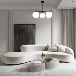 Люстра на штанге Eurosvet Marbella 60147/3 черный в Пойковском - poikovskii.mebel24.online | фото 2