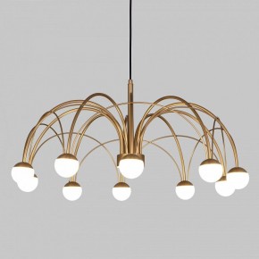Люстра на штанге Eurosvet Ragno 90030/10 LED золото в Пойковском - poikovskii.mebel24.online | фото 4