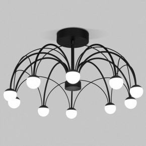 Люстра на штанге Eurosvet Ragno 90035/10 LED черный в Пойковском - poikovskii.mebel24.online | фото
