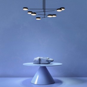 Люстра на штанге Maytoni Fad MOD070PL-L48B3K в Пойковском - poikovskii.mebel24.online | фото 6