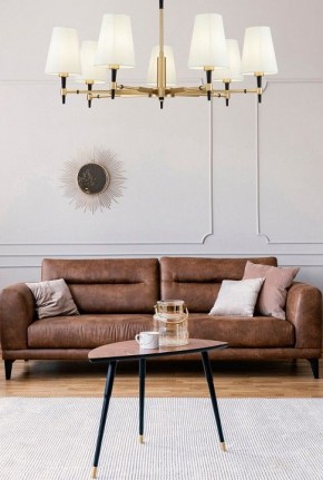 Люстра на штанге Maytoni Zaragoza H001CL-07BS в Пойковском - poikovskii.mebel24.online | фото 5