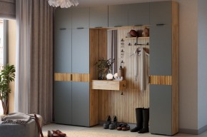 МЕБЕЛЬСОН К12 Прихожая (графит) в Пойковском - poikovskii.mebel24.online | фото