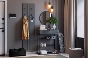 МЕБЕЛЬСОН К19 Прихожая (графит) в Пойковском - poikovskii.mebel24.online | фото