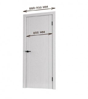 Межкомнатная дверь Bolivar Каньон браун (комплект) 800 в Пойковском - poikovskii.mebel24.online | фото