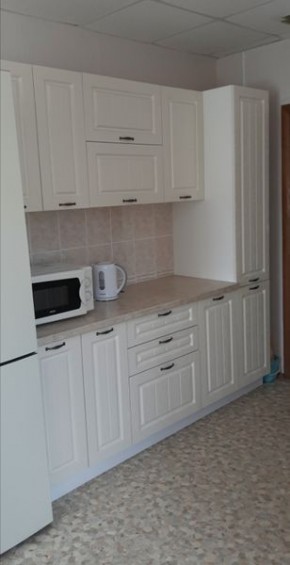 Модульная кухня Луксор серый-бирюза в Пойковском - poikovskii.mebel24.online | фото 2