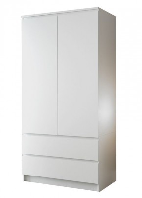 МОРИ МШ 900.1 Шкаф с 2-мя дв. и 2-мя ящ. (Белый) в Пойковском - poikovskii.mebel24.online | фото 1