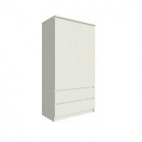 МОРИ МШ 900.1 Шкаф с 2-мя дв. и 2-мя ящ. (Сатин) в Пойковском - poikovskii.mebel24.online | фото