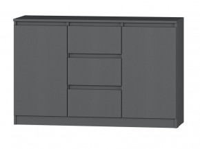 МС "Хилтон" Комод №4 1200 (графит) в Пойковском - poikovskii.mebel24.online | фото 2