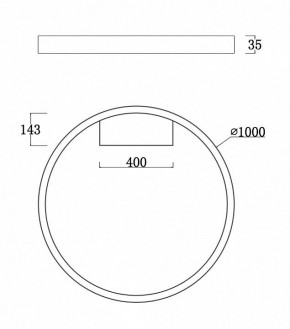 Накладной светильник Maytoni Rim MOD058CL-L65B4K в Пойковском - poikovskii.mebel24.online | фото 3