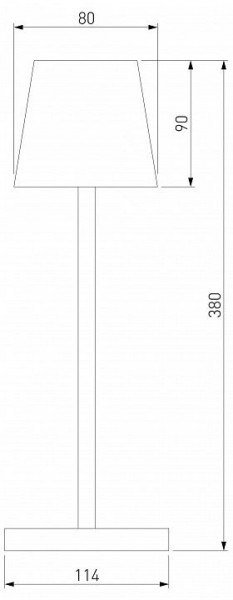 Настольная лампа декоративная Elektrostandard Mist a063928 в Пойковском - poikovskii.mebel24.online | фото 3