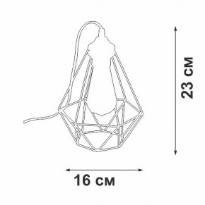 Настольная лампа декоративная Vitaluce V2803 V2803-1/1L в Пойковском - poikovskii.mebel24.online | фото 3