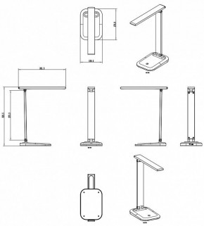 Настольная лампа офисная Arte Lamp London A5124LT-1BK в Пойковском - poikovskii.mebel24.online | фото 2