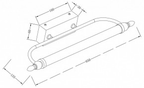Подсветка для зеркала Maytoni Oculus MIR014WL-L12C3K в Пойковском - poikovskii.mebel24.online | фото 3