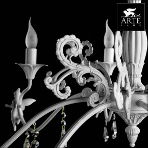 Подвесная люстра Arte Lamp Angelina A5349LM-8WH в Пойковском - poikovskii.mebel24.online | фото 6