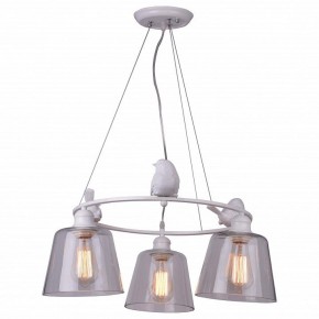 Подвесная люстра Arte Lamp Passero A4289LM-3WH в Пойковском - poikovskii.mebel24.online | фото 2