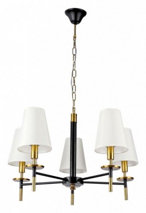 Подвесная люстра Arte Lamp Riccardo A4075LM-5BK в Пойковском - poikovskii.mebel24.online | фото 2