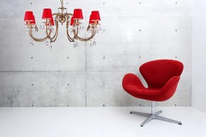 Подвесная люстра Arti Lampadari Meranola Meranola E 1.1.8 AG в Пойковском - poikovskii.mebel24.online | фото 3