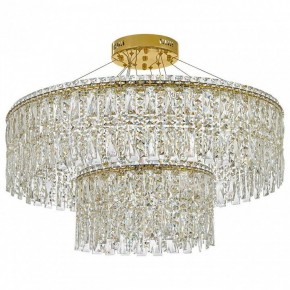 Подвесная люстра Arti Lampadari Ovindoli Gold Ovindoli L 1.5.80+40.100 G в Пойковском - poikovskii.mebel24.online | фото 2
