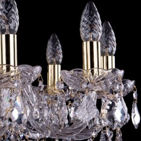 Подвесная люстра Bohemia Ivele Crystal 1402 1402/10/240/G/Leafs в Пойковском - poikovskii.mebel24.online | фото 2