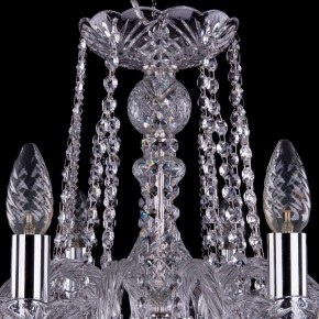 Подвесная люстра Bohemia Ivele Crystal 1402 1402/10/240/Ni/Balls в Пойковском - poikovskii.mebel24.online | фото 4