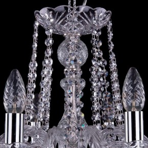 Подвесная люстра Bohemia Ivele Crystal 1402 1402/10/240/Ni/Leafs в Пойковском - poikovskii.mebel24.online | фото 4