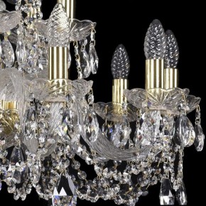 Подвесная люстра Bohemia Ivele Crystal 1402 1402/10+5/240/G в Пойковском - poikovskii.mebel24.online | фото 2