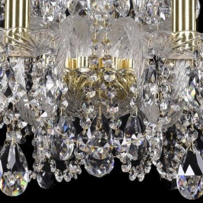 Подвесная люстра Bohemia Ivele Crystal 1402 1402/10+5/240/G в Пойковском - poikovskii.mebel24.online | фото 3