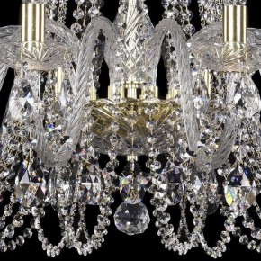 Подвесная люстра Bohemia Ivele Crystal 1402 1402/12/360/G в Пойковском - poikovskii.mebel24.online | фото 3