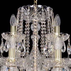 Подвесная люстра Bohemia Ivele Crystal 1402 1402/16+8/400/G в Пойковском - poikovskii.mebel24.online | фото 4