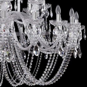 Подвесная люстра Bohemia Ivele Crystal 1402 1402/20+10+5/530/XL-165/Ni в Пойковском - poikovskii.mebel24.online | фото 2