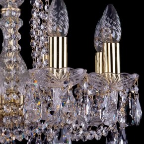 Подвесная люстра Bohemia Ivele Crystal 1402 1402/8/141/G в Пойковском - poikovskii.mebel24.online | фото 2