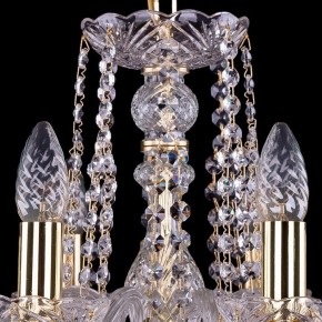 Подвесная люстра Bohemia Ivele Crystal 1402 1402/8/160/G в Пойковском - poikovskii.mebel24.online | фото 4