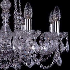 Подвесная люстра Bohemia Ivele Crystal 1402 1402/8/195/Ni/Leafs в Пойковском - poikovskii.mebel24.online | фото 2