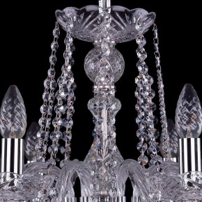 Подвесная люстра Bohemia Ivele Crystal 1402 1402/8/240/Ni в Пойковском - poikovskii.mebel24.online | фото 4