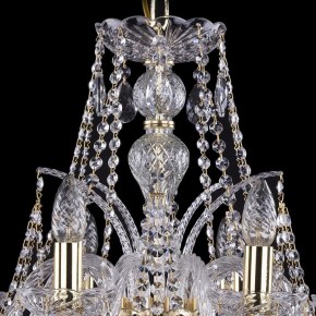 Подвесная люстра Bohemia Ivele Crystal 1411 1411/10/240/G в Пойковском - poikovskii.mebel24.online | фото 4