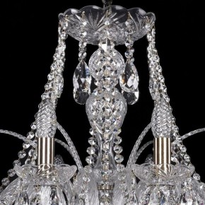 Подвесная люстра Bohemia Ivele Crystal 1411 1411/12/300/Pa в Пойковском - poikovskii.mebel24.online | фото 4