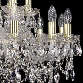 Подвесная люстра Bohemia Ivele Crystal 1411 1411/12+6/240/G в Пойковском - poikovskii.mebel24.online | фото 2